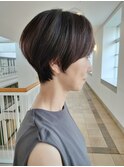 丸みショート/ショートカット/ショートヘア/20代/30代/40代