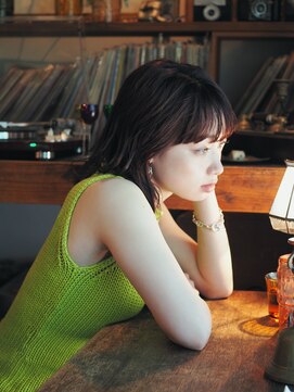 バッタ(Batta) [KENTA] 2024春夏　　サマーニットに似合うボブデザイン