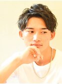 アップバングショート