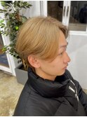 ニュアンスパーマon抜きっぱなし『ハニーブロンズ』