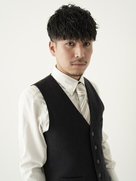 アウル 心斎橋(owl) Vマッシュ×ツイストスパイラルパーマ×ツイスパ×メンズパーマ