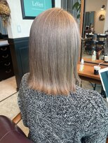 ルヴェール 北方店(LeVert)&nbsp;外ハネボブ/ミルクティーベージュ