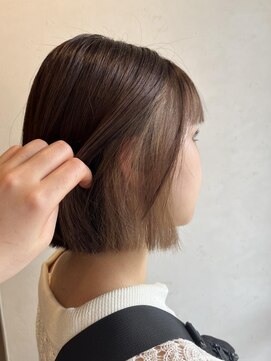 ヘアスペースブルーム エボリューション 庄内店(HAIR SPACE BLOOM evolution) 【庄内店/カット カラー】インナー/透明感カラー/ベージュカラー