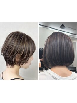 サロンクオリティを簡単に再現◎トレンドのレイヤーカットやボブも艶髪カラーに合わせて最高な質感に★