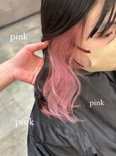 ◆インナーカラー◆心斎橋/ハイトーン/ダブルカラー/イルミナカラー/髪質改善/ケアブリーチ/エクステ］