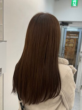 ローウェ 渋谷(Louwe) ブリーチなしの明るめベージュ【Louwe 渋谷 mitsuki】