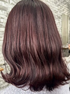 クロト(Clotho) ボルドーカラー/イヤリングカラーダブルカラーブリーチ白髪染め