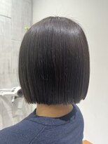 リビュー(re view)&nbsp;《re view MIRU》切りっぱなしボブ/ブルージュカラー