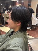 ニュアンス毛流れパーマ