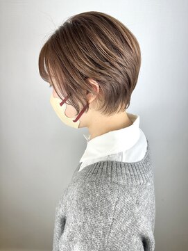 ヘアデザイン アンジェロカフェ(Hair Design Angelo cafe) ひし形ショート♪