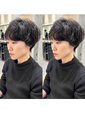 Lond.海気　大人丸みショート