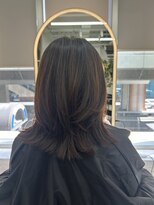 ロンドルピナス 小倉(Lond Lupinus)&nbsp;ブルーブラック/ワイドバング/美髪のススメ/外ハネボブ/北九州