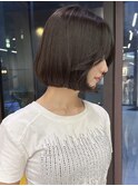 ミニボブ ボブ 内巻きボブ  ぱっつんボブ 切りっぱなしボブ