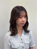 オリンテ バイ レシッド 表参道(orente by rcid)&nbsp;【谷】外ハネミディアム＊オリーブブラウン