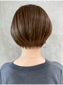 ショートくびれヘア顔周りレイヤー_ba340542