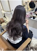 透明感たっぷりラベンダーグレージュ