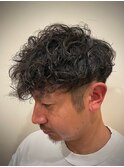 ビジネスカジュアルパーマ