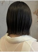 切りっぱなしボブ