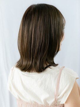 カバーヘア ブリス 北浦和(COVER HAIR bliss) 顔周りレイヤーナチュラルブラウンミディアム//北浦和20代30代