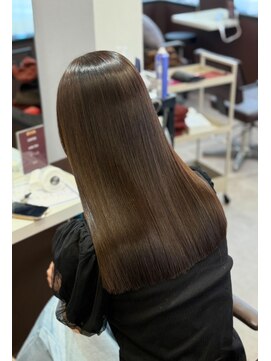 コビーバイジーナ 梅田茶屋町(Coby by Zina) チョコレートブラウン＊髪質改善トリートメント【hina】