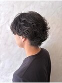 【ナチュラルサーフカール】朝ラク×抜け感ショートパーマ
