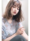 きりっぱなし抜け感ボブ　
