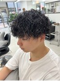 メンズ ツイストパーマ