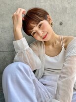 レゴ(REGO) #小顔黒髪クラゲヘアーオリーブグレーココアベージュ