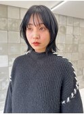 くびれボブ　外はねボブ　ボブ　ボブヘア　フェイスレイヤー  