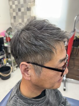 ヘアーサロン タムラ アップバンクスタイル