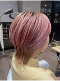 扱いやすさ重視の大人ショートウルフ