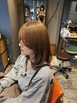 インス(ensue)&nbsp;20代30代小顔◎美髪マッシュレイヤー×透明感ベージュ