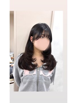 ジーナ 梅田茶屋町(Zina) ザクザクレイヤーカット