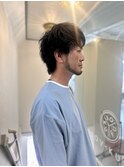メンズマッシュメンズウルフシャドウパーマ/東伏見