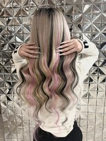 ラブスタシー 天神(LOVESTASY)&nbsp;付け足しで原色メッシュ☆