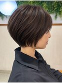 顔型別ヘアスタイル/似合わせ診断/ショートボブ/小顔