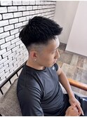 清潔感と男らしさを両立 &nbsp;メンズショート × フェード