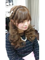 ポニー(Ponny)&nbsp;ハーフアップ