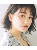 大人かわいい　外はねボブ［Belle銀座］