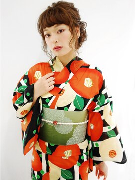 ゲッカビジン(GEKKABIJIN) Y146浴衣レンタル+着付+ヘアセット9990円