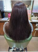 縮毛矯正ロング