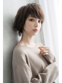 【Luana　難波】甘辛ミックスショートボブ