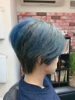 ワンバイワン(ONE BY ONE)&nbsp;ブルー系ダブルカラー