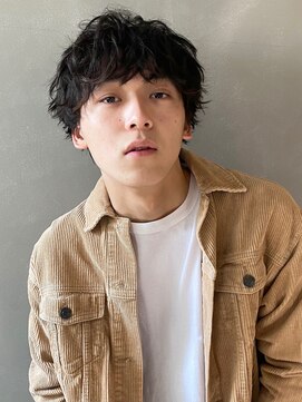 パーク(PARK) 【PARK】メンズレイヤーマッシュ×ナチュラルスパイラルパーマ