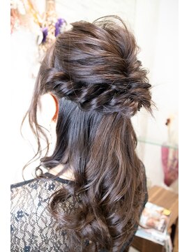 オラ ボーテ(Aura Beaute) 《Aura Beaute京都》ヘアアレンジ　ヘアセット　ハーフアップ