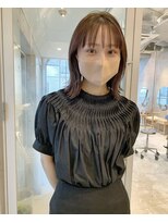 ローウェシェア(Louwe/share)&nbsp;ベージュ/ハイトーン/レイヤー/ボブ/韓国/髪質改善/透明感/立川