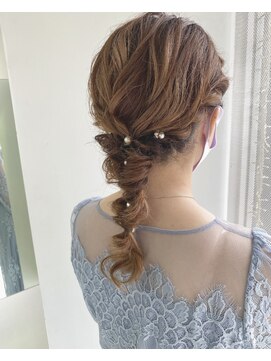 アンテナ 安城店(ANTENA) ミディアムあみおろしアレンジヘア