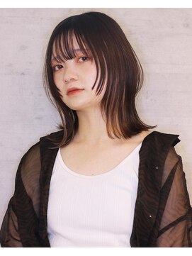 ブランシェ(branche) 【1ミリにこだわるカット】/フェイスウルフ×ミディアム