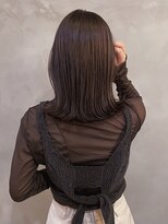 テテコケット(tete coquette) 透明感暗髪/トリートメントカラーで作るラベンダーグレージュ