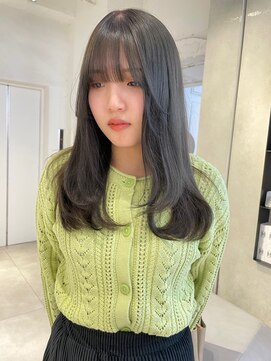 ゼスト パーク(ZEST PARK) セピアオリーブベージュ/ブリーチなしダブルカラー＋カット